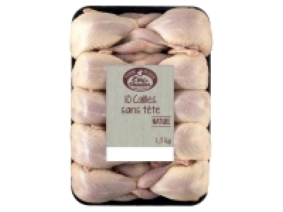 10 cailles sans tête nature 6.99 €