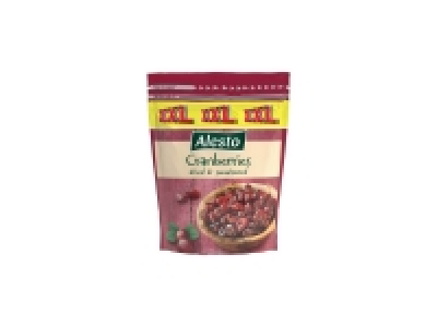 Cranberries séchées et sucrées 1.99 €