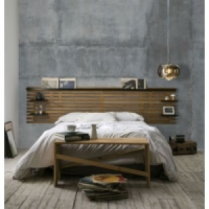 avec tablettes NIDRA bois et noir - style industriel 199.99 €