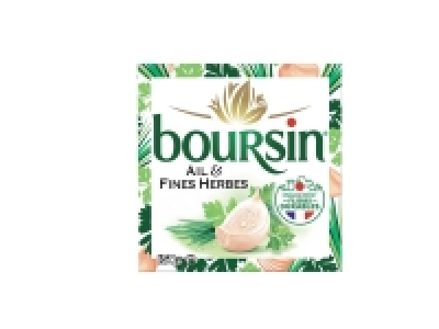 Boursin fromage ail et fines herbes 1.10 €