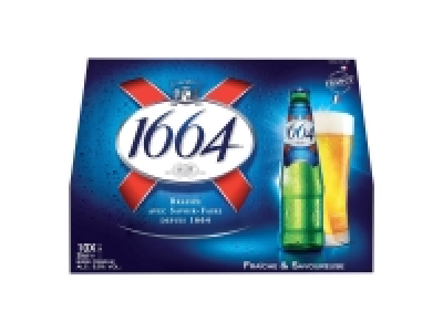 1664 bière blonde 4.12 €