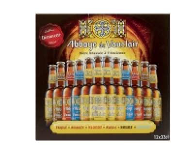 Sélection de 12 bières de dégustation Abbaye de Vauclair 12.99 €