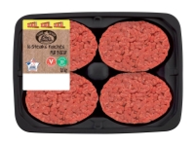 16 steaks hachés pur buf 11.49 €