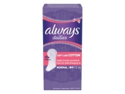 Always protèges slips 1.39 €