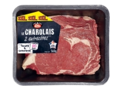 Lidl  2 entrecôtes Charolaises XXL