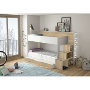 TEO ET TEA imitation chêne sonoma et blanc 369.99 €