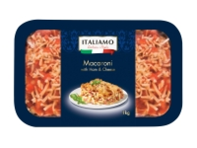 Macaroni au jambon cuit et fromage 3.29 €