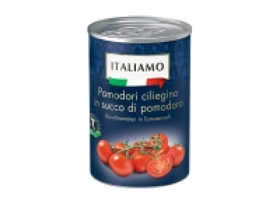 Tomates cerises entières en sauce 0.59 €