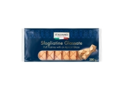 Biscuits feuilletés glaçage abricot 0.99 €