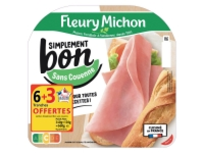 Fleury Michon jambon Simplement Bon 2.95 €