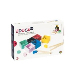 CrÉation Oxybul Jeu de tri en bois avec pinces