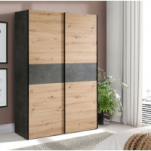 L.120 cm OZZULA imitation chêne et béton 199.99 €