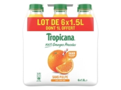 Tropicana pur jus dorange sans pulpe 12.21 €