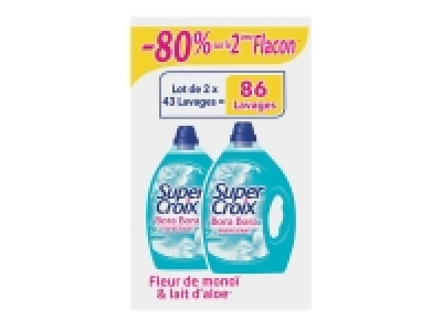 Super Croix lessive liquide Bora Bora 8.33 €