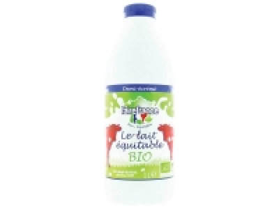 Fairefrance lait demi-écrémé Bio 1.28 €