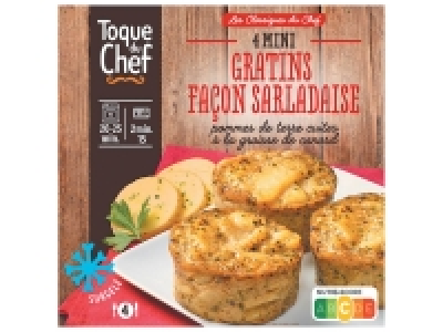 4 mini gratins &agrave; la sarladaise 2.49&nbsp;&euro;