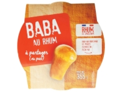 Baba au rhum à partager 2.29 €