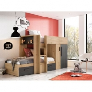 LUPY Imitation chêne et noir 549.99 €
