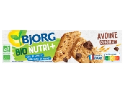 Bjorg biscuits avoine chocolat Bio 1.57 €