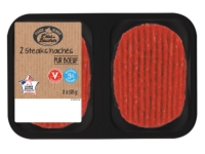 2 steaks hachés 2.49 €