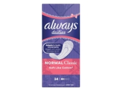 Always protèges slips 1.31 €
