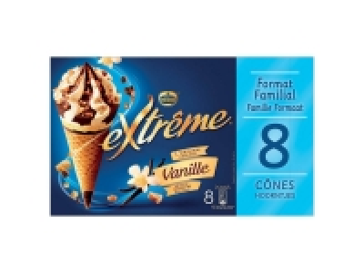 Extrême 8 glaces vanille 2.58 €