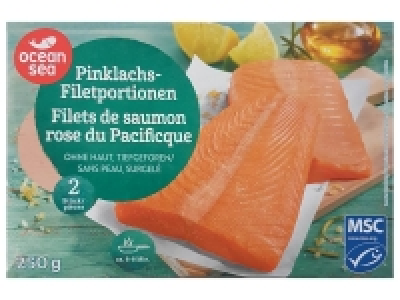 2 filets de saumon rose du Pacifique MSC 2.54 €