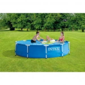 Auchan Intex INTEX Piscine tubulaire ronde 3,05 x 0,76m - Metal Frame