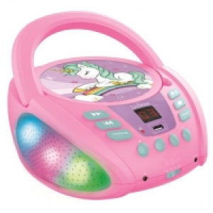 Auchan Lexibook LEXIBOOK Lecteur CD/CD-R/CD-RW/MP3 - RCD109UNI - Thème licorne