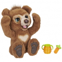 Auchan Hasbro HASBRO FurReal Friends Peluche Interactive Cubby, lOurs Curieux - Ver