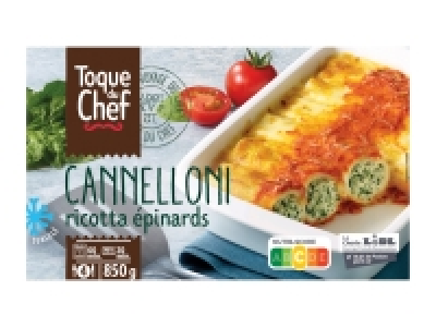 Cannelloni ricotta épinards 3.29 €