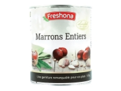 Marrons entiers 3.99 €