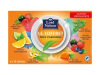 Coffret de thés parfumés 3.99 €