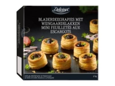 16 mini feuilletés aux escargots 2.99 €