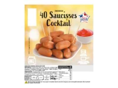 Saucisses cocktail 1.85 €