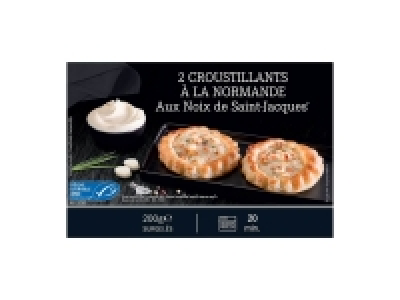 2 croustillants à la Normande aux noix de Saint-Jacques 1.89 €
