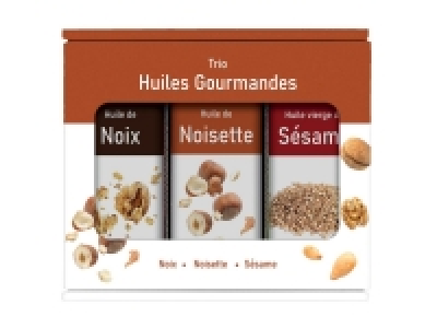 Lidl  Coffret de 3 huiles