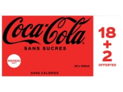 Coca-Cola sans sucres 7.99 €