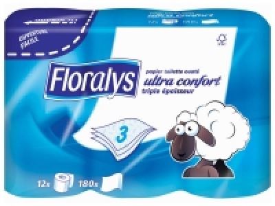 Papier toilette 3 plis 2.54 €