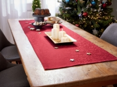 Nappe jacquard ou chemins de table