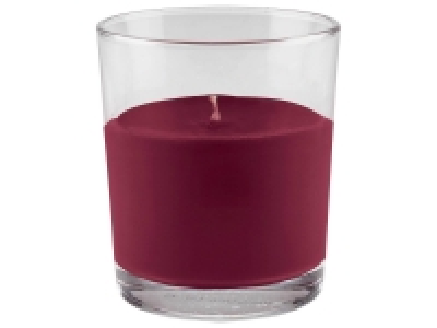 Maxi-bougie parfumée dans un verre
