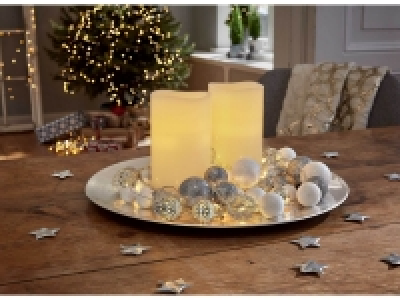 Lidl  Bougies à LED en cire véritable