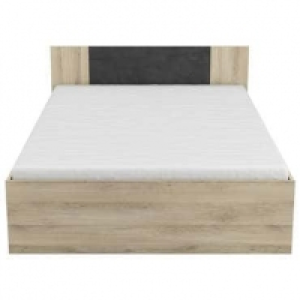 Lit adulte 140x190 cm avec tiroirs de rangement