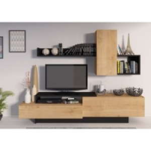 KASTLE Imitation chêne et Noir 259.99 €