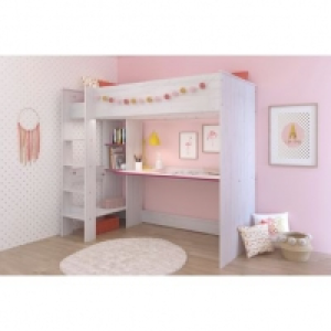 BILLY avec bureau et étagères de rangement blanc 269.99 €