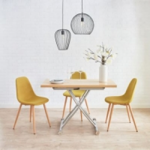 LILIAN Imitation chêne et chrome 189.99 €