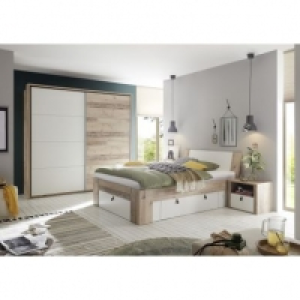SALA imitation chêne et blanc 140x200 cm 244.99 €