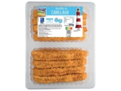 Panés au cabillaud MSC 4.99 €