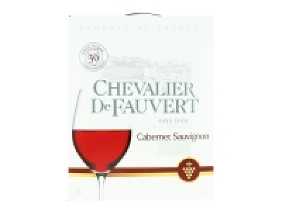 Pays dOc Cabernet Sauvignon Chevalier de Fauvert BIB 3L IGP 5.59 €