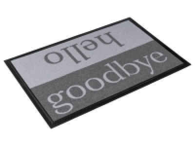 Tapis antipoussière